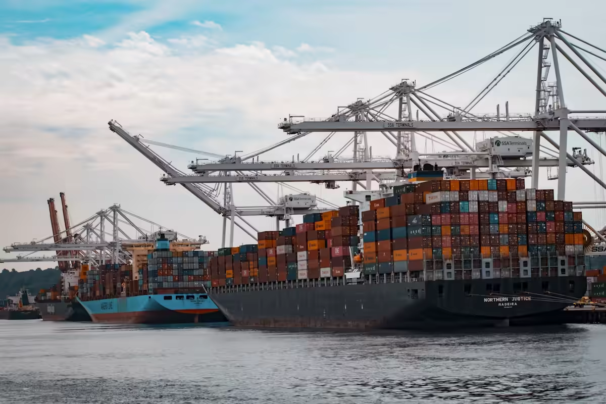 Shipping Container Cargo Inspection and Port Logistics